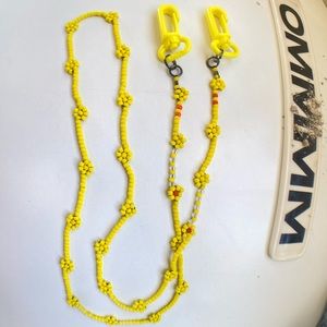 All-Yellow mask chain - custom